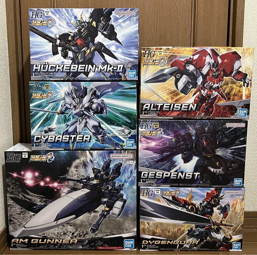 HG スパロボ OG まとめ売り HGスーパーロボット大戦OGシリーズまとめ売り5点セット